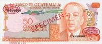Gallery image for Guatemala p63s: 50 Quetzales