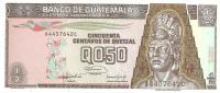 p72b from Guatemala: 0.5 Quetzal from 1992
