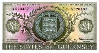 Gallery image for Guernsey p45a: 1 Pound