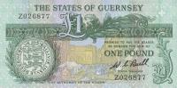 Gallery image for Guernsey p48r: 1 Pound