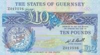 Gallery image for Guernsey p50r: 10 Pounds