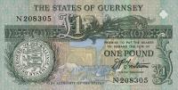 Gallery image for Guernsey p52b: 1 Pound