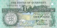 Gallery image for Guernsey p52d: 1 Pound