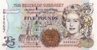 Gallery image for Guernsey p56c: 5 Pounds
