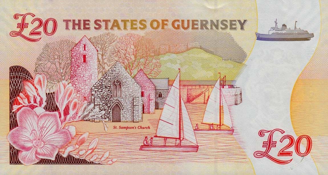 Back of Guernsey p61: 20 Pounds from 2012