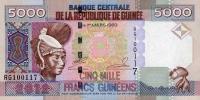 Gallery image for Guinea p41b: 5000 Francs