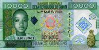 Gallery image for Guinea p45: 10000 Francs