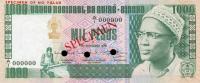 Gallery image for Guinea-Bissau p8s: 1000 Pesos