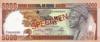 Gallery image for Guinea-Bissau p9s: 5000 Pesos