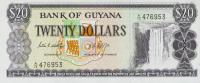 Gallery image for Guyana p24b: 20 Dollars