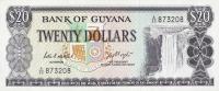Gallery image for Guyana p24c: 20 Dollars