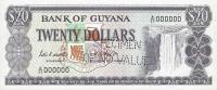 Gallery image for Guyana p24s: 20 Dollars