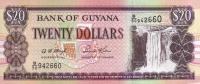 Gallery image for Guyana p30c: 20 Dollars