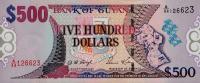 p34b from Guyana: 500 Dollars from 2002