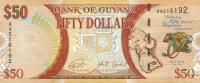 Gallery image for Guyana p41: 50 Dollars from 2016