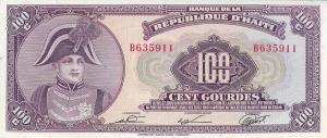 p236a from Haiti: 100 Gourdes from 1980