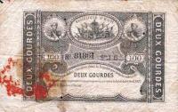 p42 from Haiti: 2 Gourdes from 1827