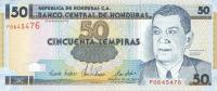p74a from Honduras: 50 Lempiras from 1993