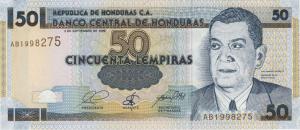 Gallery image for Honduras p74f: 50 Lempiras