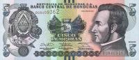 p98b from Honduras: 5 Lempiras from 2014