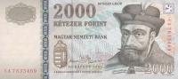 Gallery image for Hungary p190a: 2000 Forint