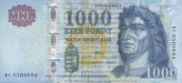 Gallery image for Hungary p197a: 1000 Forint
