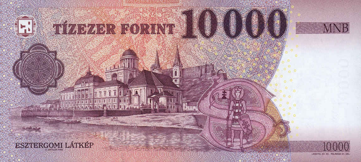 Back of Hungary p206a: 10000 Forint from 2014