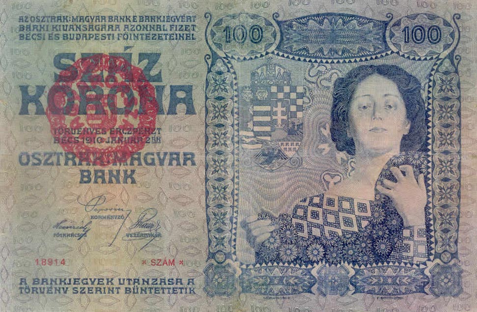 Front of Hungary p26: 100 Korona from 1920