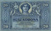 p38b from Hungary: 20 Korona from 1919