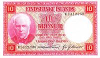 p33b from Iceland: 10 Kronur from 1928