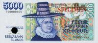 Gallery image for Iceland p53s: 5000 Kronur