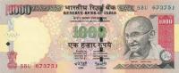 Gallery image for India p100h: 1000 Rupees