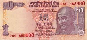 Gallery image for India p102af: 10 Rupees