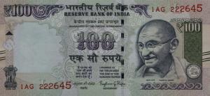 Gallery image for India p105x: 100 Rupees