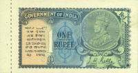 p14b from India: 1 Rupee from 1935