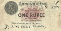 Gallery image for India p1g: 1 Rupee
