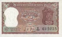 Gallery image for India p51b: 2 Rupees