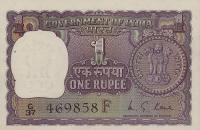 Gallery image for India p77m: 1 Rupee
