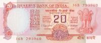 Gallery image for India p82a: 20 Rupees