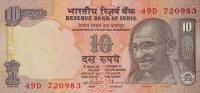 Gallery image for India p89a: 10 Rupees