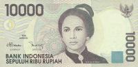 p137d from Indonesia: 10000 Rupiah from 2001