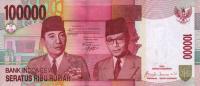Gallery image for Indonesia p146f: 100000 Rupiah