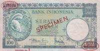 Gallery image for Indonesia p51s: 100 Rupiah