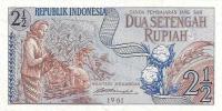 p79r from Indonesia: 2.5 Rupiah from 1961