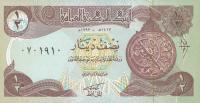 p78a from Iraq: 0.5 Dinar from 1993