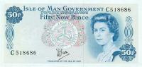 Gallery image for Isle of Man p33a: 50 New Pence