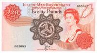 p37a from Isle of Man: 20 Pounds from 1979