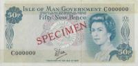 Gallery image for Isle of Man p33s: 50 New Pence
