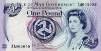 Gallery image for Isle of Man p40c: 1 Pound