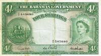 Gallery image for Bahamas p13c: 4 Shillings